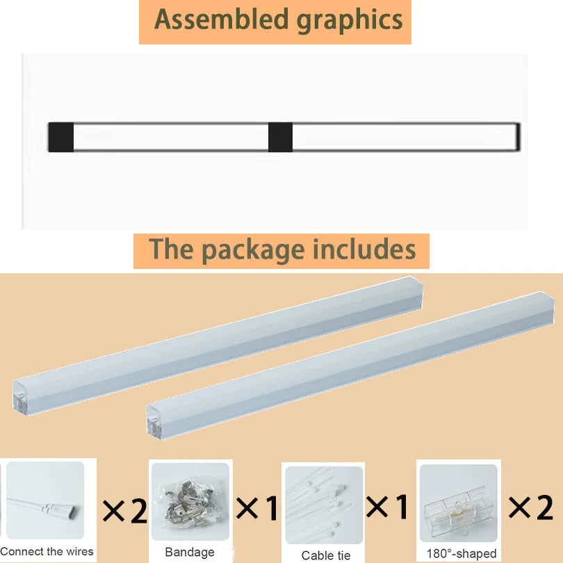 Hexagon LED lighting for DIY Garage Barbecue Shop Barbershop Gym Bar Car Showroom 4S Workshop Ceiling Light Honeycomb Tube