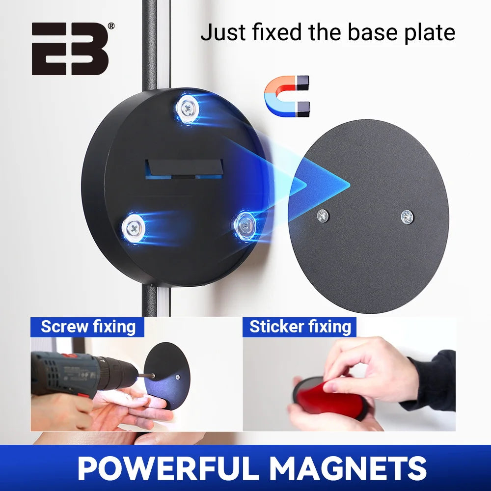 2-pack Rechargeable Wall Light LED 50 80cm Dimming Wall Sconce with Remote Control Sofa Background Gaming Room Decoration